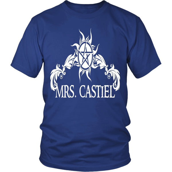 Mrs. Castiel - Apparel - T-shirt - Supernatural-Sickness - 2