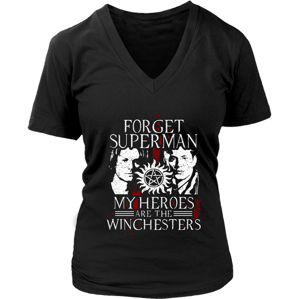 My Heroes Are The Winchesters - T-shirt - Supernatural-Sickness - 12