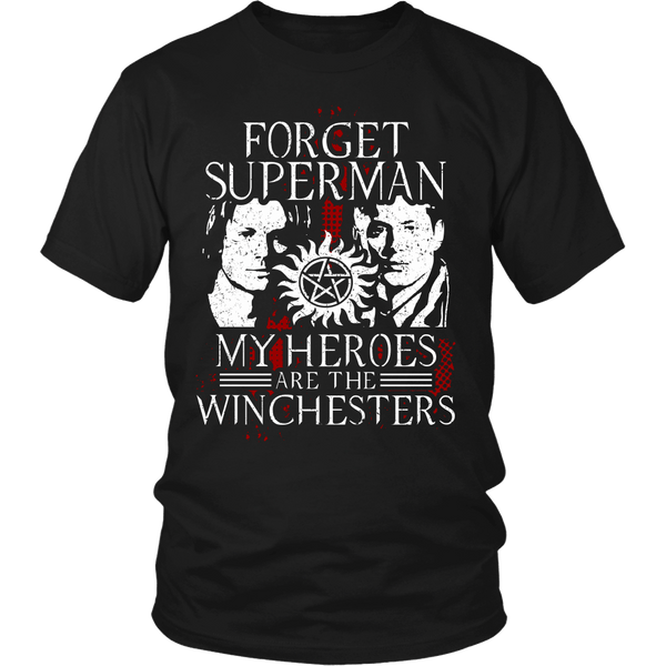 My Heroes Are The Winchesters - T-shirt - Supernatural-Sickness - 1