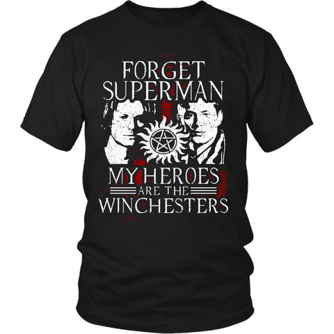 My Heroes Are The Winchesters - T-shirt - Supernatural-Sickness - 1