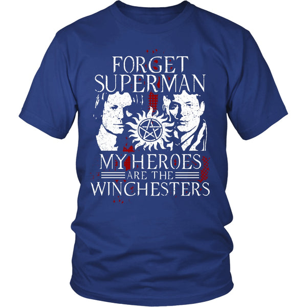 My Heroes Are The Winchesters - T-shirt - Supernatural-Sickness - 2