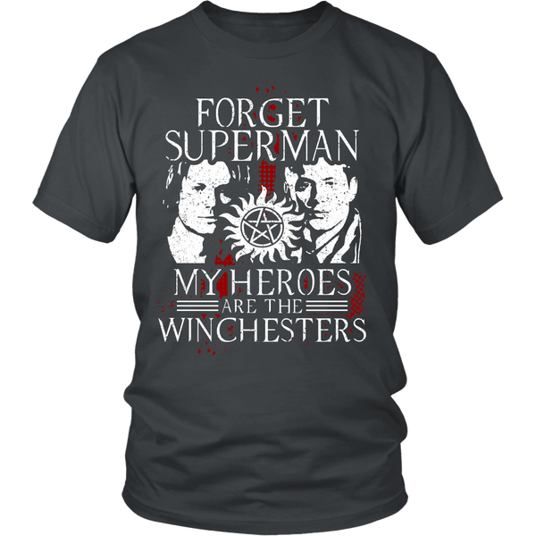 My Heroes Are The Winchesters - T-shirt - Supernatural-Sickness - 4