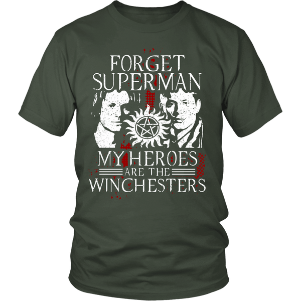 My Heroes Are The Winchesters - T-shirt - Supernatural-Sickness - 5