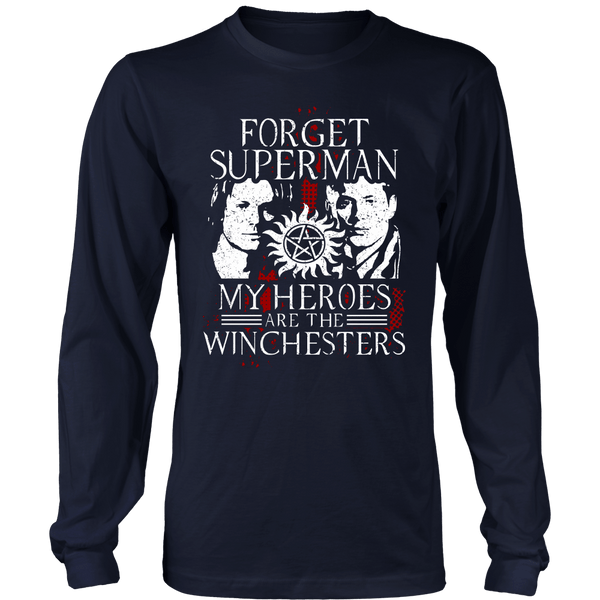 My Heroes Are The Winchesters - T-shirt - Supernatural-Sickness - 6