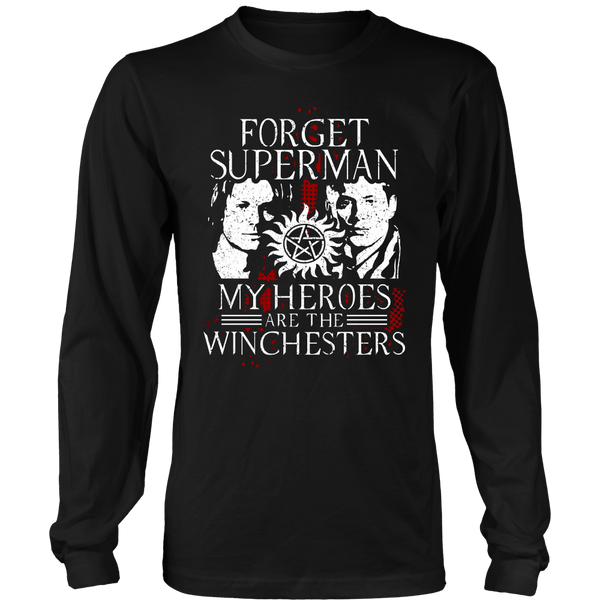 My Heroes Are The Winchesters - T-shirt - Supernatural-Sickness - 7
