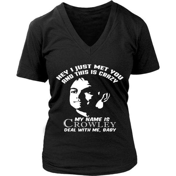 My Name Is Crowley - Apparel - T-shirt - Supernatural-Sickness - 12