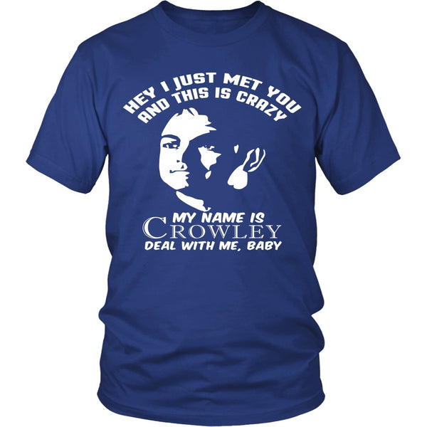 My Name Is Crowley - Apparel - T-shirt - Supernatural-Sickness - 2
