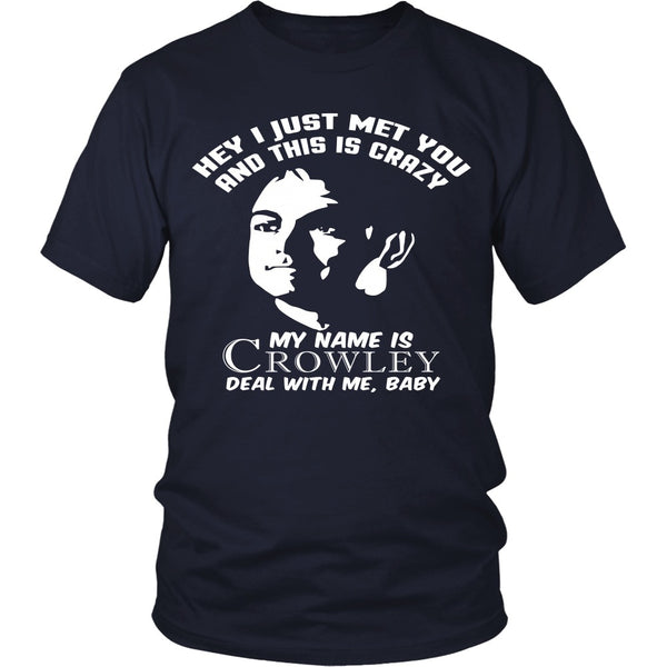 My Name Is Crowley - Apparel - T-shirt - Supernatural-Sickness - 3