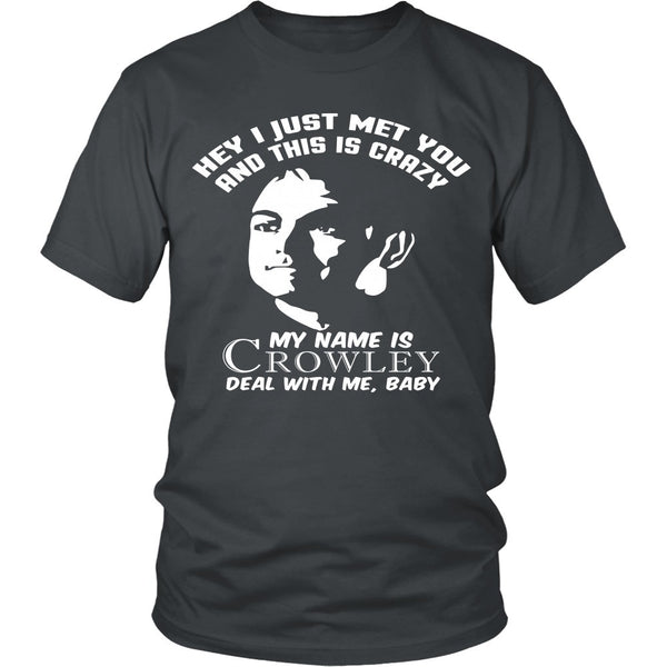 My Name Is Crowley - Apparel - T-shirt - Supernatural-Sickness - 4