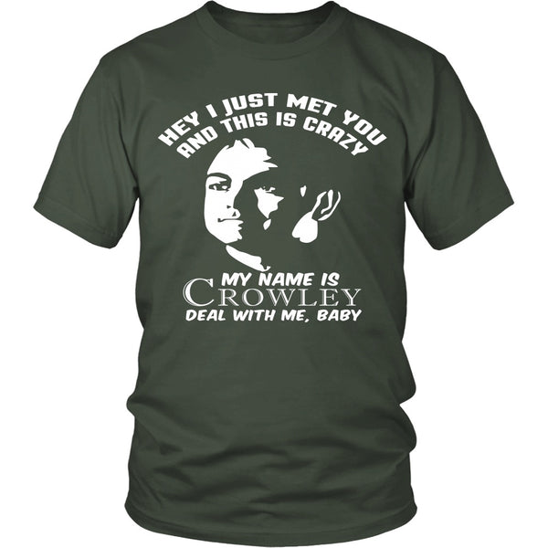 My Name Is Crowley - Apparel - T-shirt - Supernatural-Sickness - 5