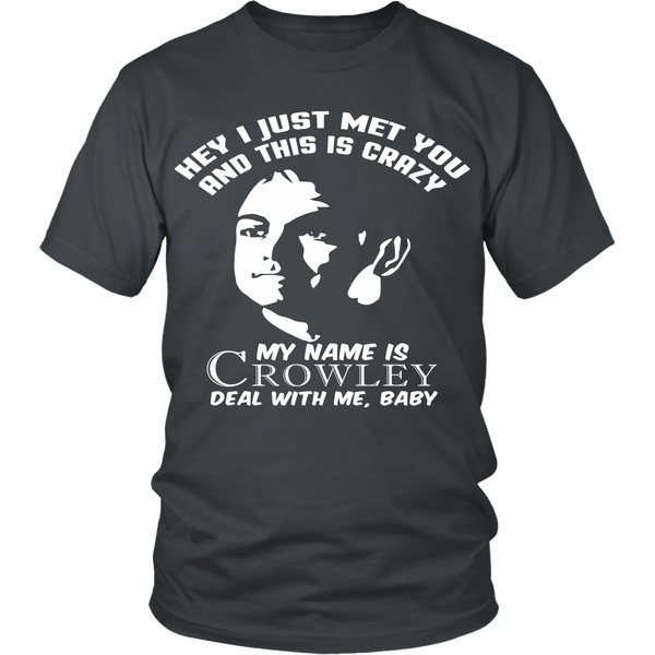Name's Crowley - T-shirt - Supernatural-Sickness - 3