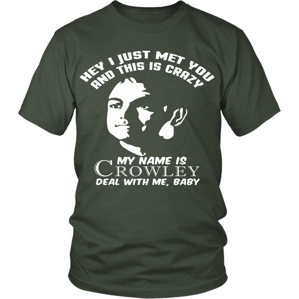 Name's Crowley - T-shirt - Supernatural-Sickness - 5