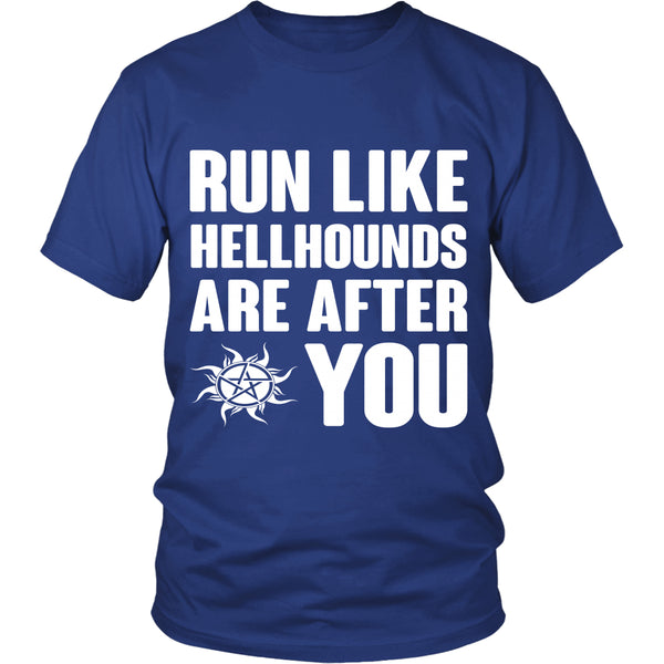 Run like Hellhounds are after You - T-shirt - Supernatural-Sickness - 2