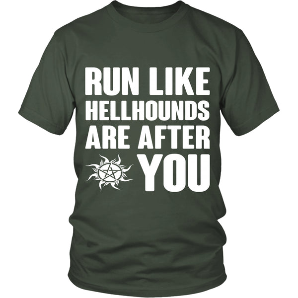 Run like Hellhounds are after You - T-shirt - Supernatural-Sickness - 5