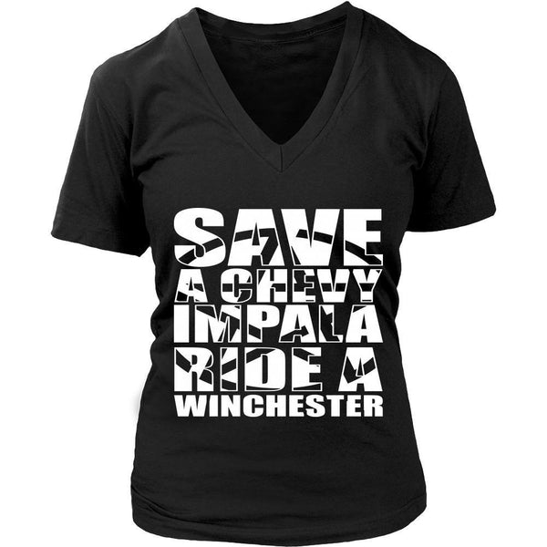Save A Chevy Impala - Apparel - T-shirt - Supernatural-Sickness - 11