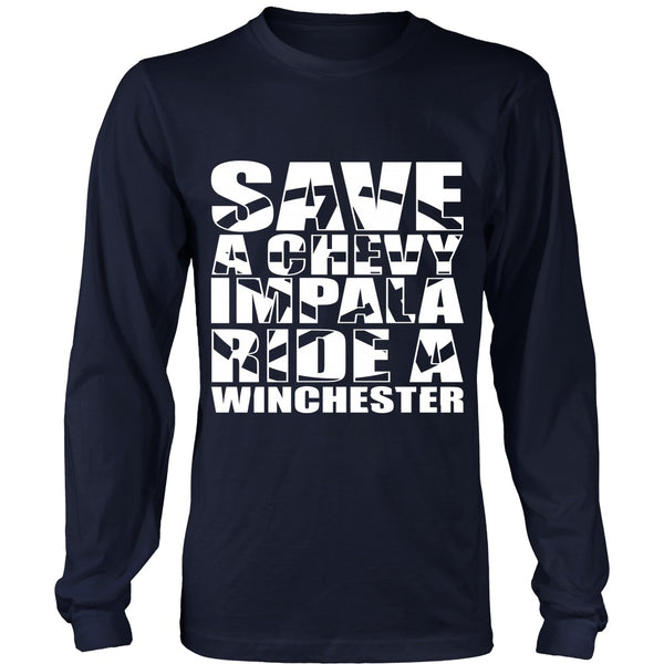 Save A Chevy Impala - Apparel - T-shirt - Supernatural-Sickness - 6
