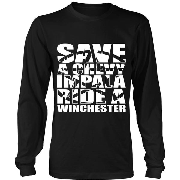Save A Chevy Impala - Apparel - T-shirt - Supernatural-Sickness - 7