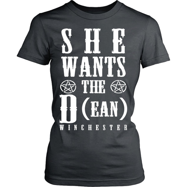 She Wants The D (ean WINCHESTER) - Apparel - T-shirt - Supernatural-Sickness - 12