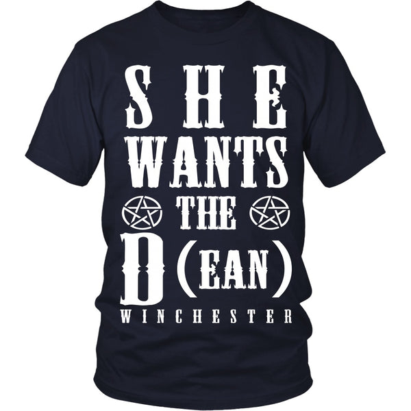 She Wants The D (ean WINCHESTER) - Apparel - T-shirt - Supernatural-Sickness - 2