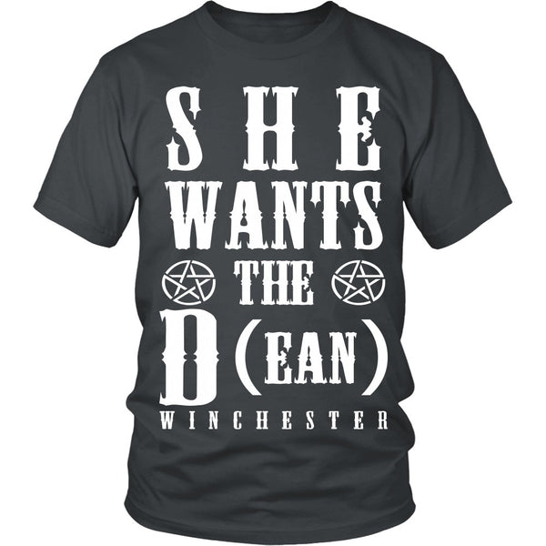 She Wants The D (ean WINCHESTER) - Apparel - T-shirt - Supernatural-Sickness - 3