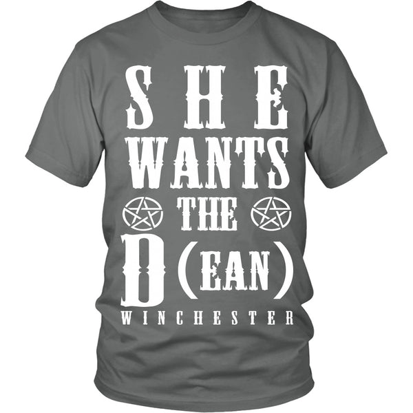 She Wants The D (ean WINCHESTER) - Apparel - T-shirt - Supernatural-Sickness - 4