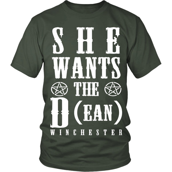 She Wants The D (ean WINCHESTER) - Apparel - T-shirt - Supernatural-Sickness - 5