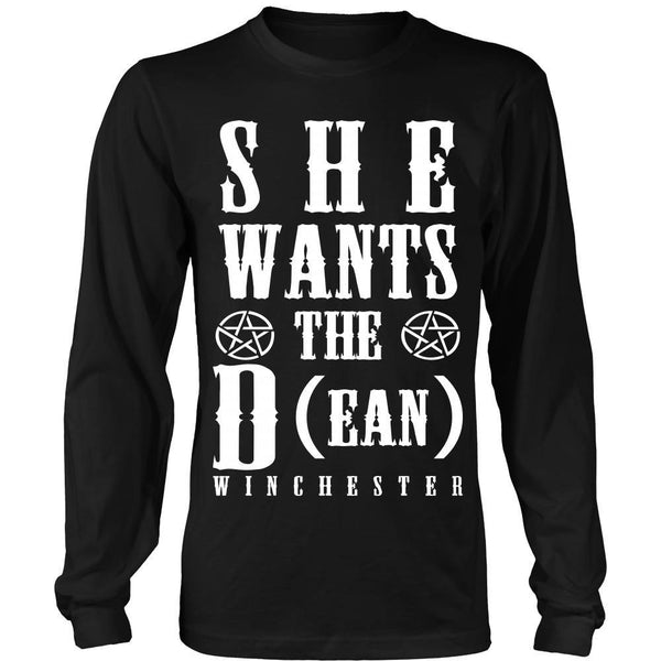 She Wants The D (ean WINCHESTER) - Apparel - T-shirt - Supernatural-Sickness - 7