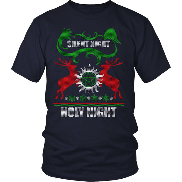Silent Night Holy Night - T-shirt - Supernatural-Sickness - 3