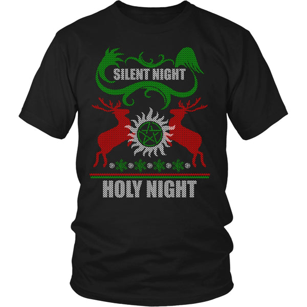 Silent Night Holy Night - T-shirt - Supernatural-Sickness - 5