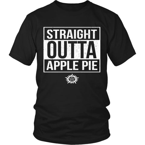 Straight Outta Apple Pie - Apparel - T-shirt - Supernatural-Sickness - 1