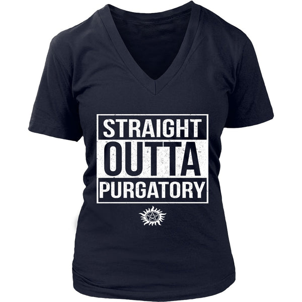 T-shirt - Straight Outta Purgatory - Apparel