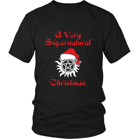 Supernatural Christmas - Apparel - T-shirt - Supernatural-Sickness - 1