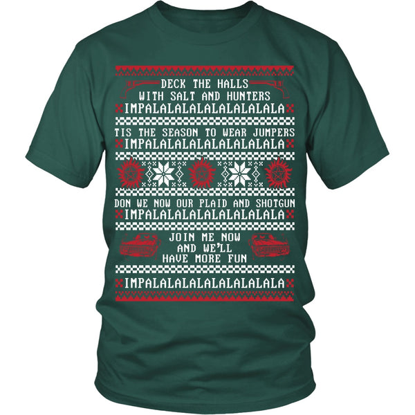 Supernatural UGLY Christmas Sweater - T-shirt - Supernatural-Sickness - 7