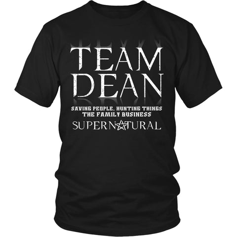 Team Dean - Apparel - T-shirt - Supernatural-Sickness - 1