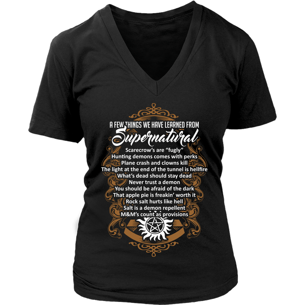 Things Learned From Supernatural - Apparel - T-shirt - Supernatural-Sickness - 12