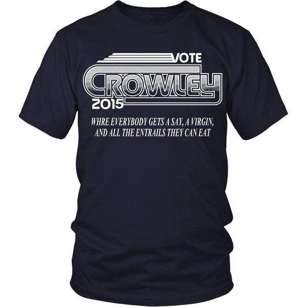 Vote Crowley - Apparel - T-shirt - Supernatural-Sickness - 2
