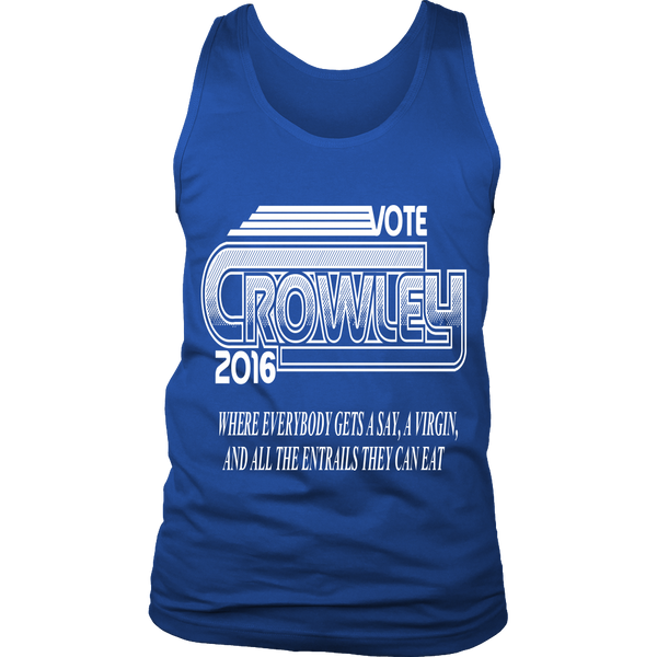 Vote Crowley - Tank Top - T-shirt - Supernatural-Sickness - 6