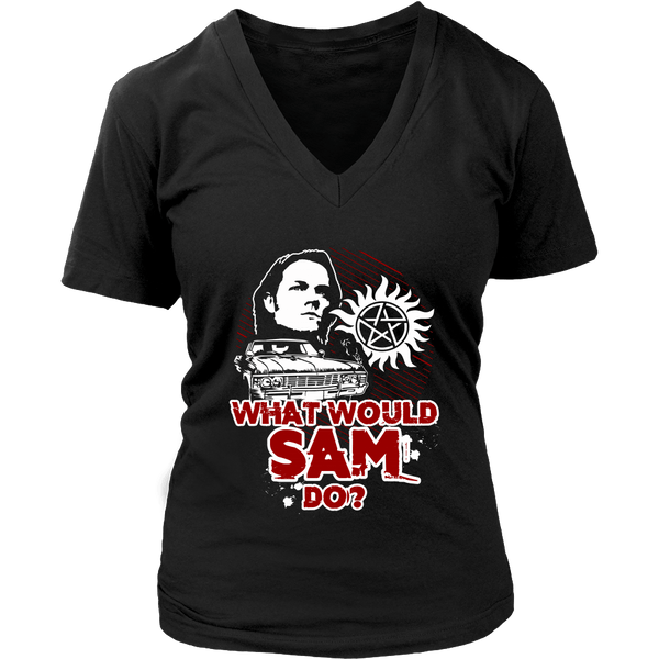 What Would Sam Do? - T-shirt - Supernatural-Sickness - 12