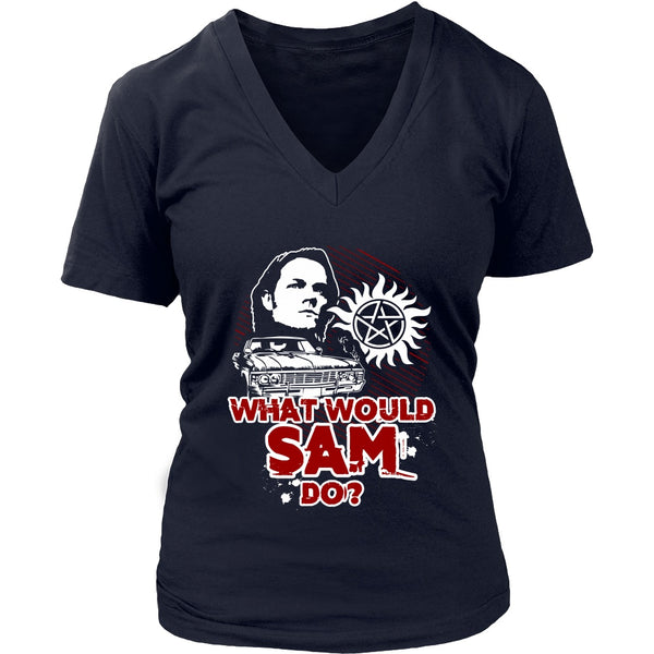 What Would Sam Do? - T-shirt - Supernatural-Sickness - 13