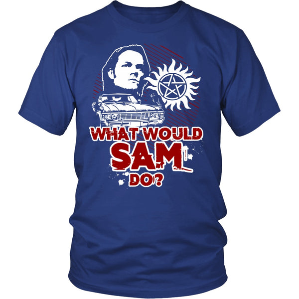 What Would Sam Do? - T-shirt - Supernatural-Sickness - 2
