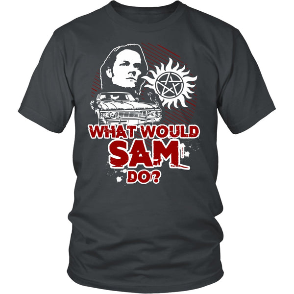 What Would Sam Do? - T-shirt - Supernatural-Sickness - 4