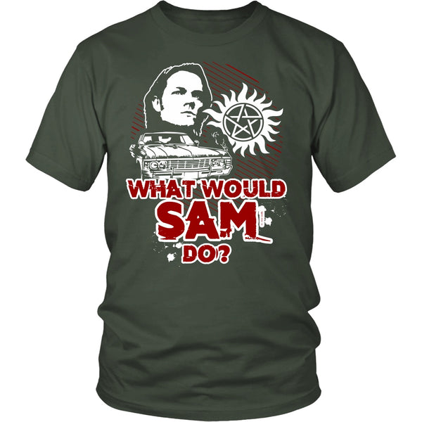 What Would Sam Do? - T-shirt - Supernatural-Sickness - 5