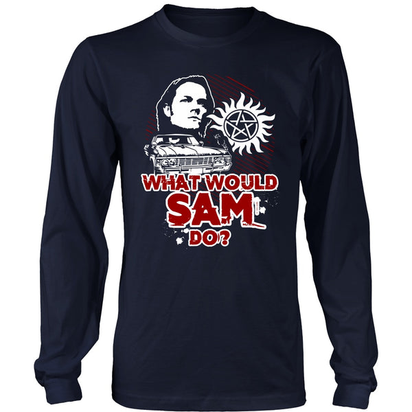 What Would Sam Do? - T-shirt - Supernatural-Sickness - 6