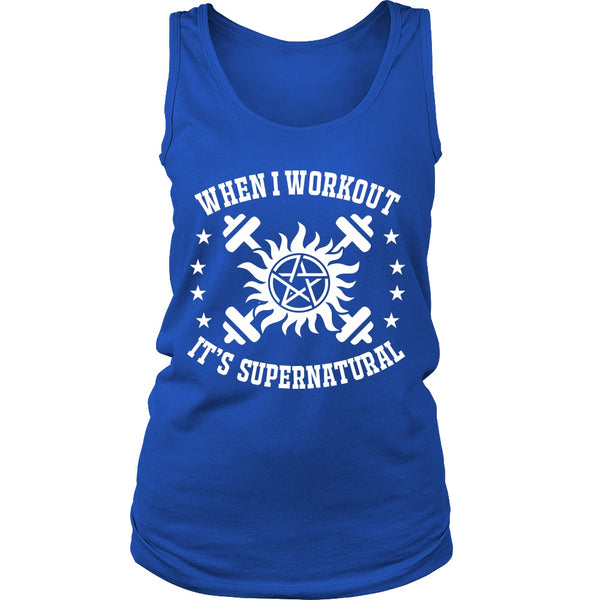 When I Workout - Apparel - T-shirt - Supernatural-Sickness - 11