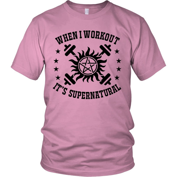 When I Workout - Apparel - T-shirt - Supernatural-Sickness - 4