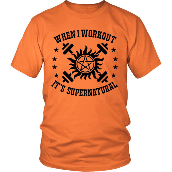 When I Workout - Apparel - T-shirt - Supernatural-Sickness - 5