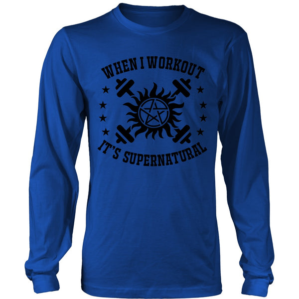 When I Workout - Apparel - T-shirt - Supernatural-Sickness - 6
