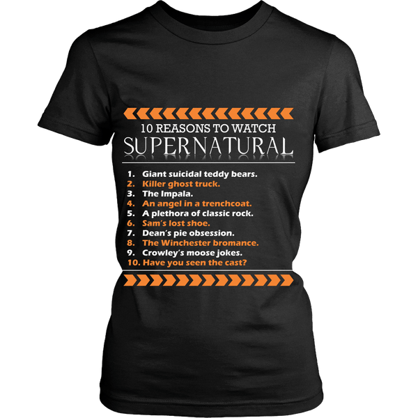 Why We Watch Supernatural - Apparel - T-shirt - Supernatural-Sickness - 10