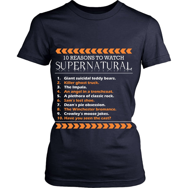 Why We Watch Supernatural - Apparel - T-shirt - Supernatural-Sickness - 11