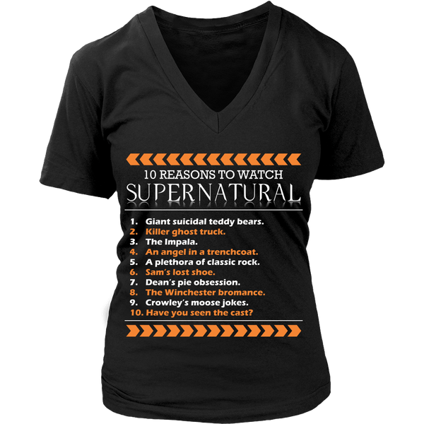 Why We Watch Supernatural - Apparel - T-shirt - Supernatural-Sickness - 12